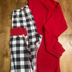 Red and Black Men’s Pajamas